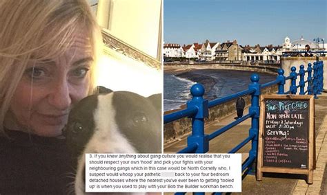 ex police officer s withering put down of local yobs becomes a social media hit daily mail online