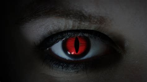 Red Black Line Iris Pupil Eyelashes Evil Eye Hd Evil Eye Wallpapers