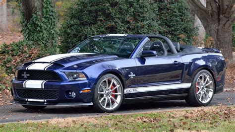 2012 Ford Shelby Gt500 Super Snake Convertible For Sale At Auction