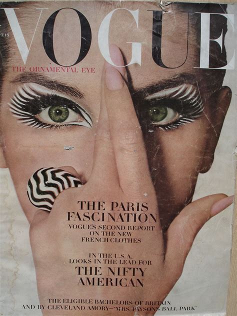Vintage Fashion Magazine Vogue 1960s September 15 1964 Reserved