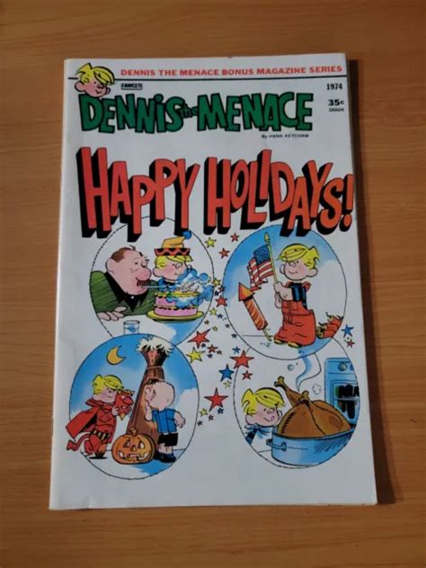 Dennis The Menace Bonus Magazine Series 124 ~ Vf Near Mint Nm