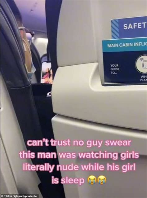 Plane Passenger Busts Man Looking At Nude Videos Of Women While Own