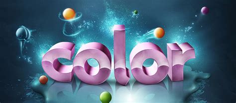 Create An Amazingly 3d Colorful Text Effect In Photoshop Photoshop Lady