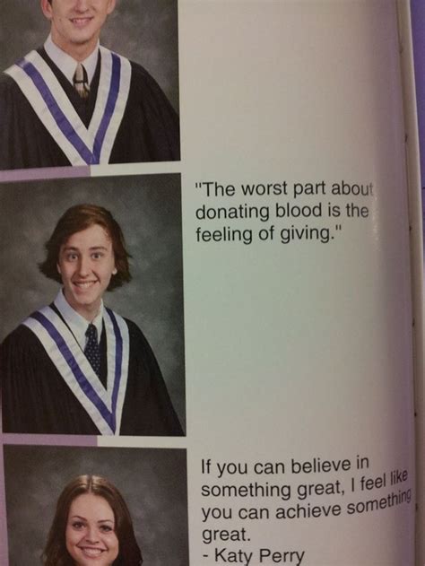 A great quote I found in my friends highschool yearbook - Meme Guy