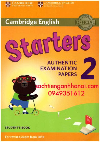 Cambridge Starters 2 Movers 2 Flyers 2 Authentic Examination Papers