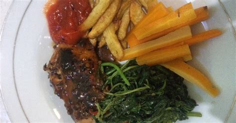 Yah , steak salah satu makanan gaya barat atau makanan luar negeri ini memang. Steak ayam - 245 resep - Cookpad