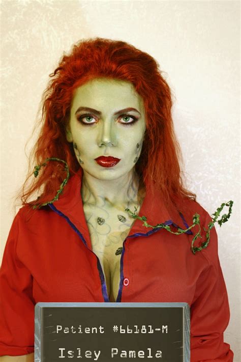 Poison Ivy Cosplay Poison Ivy Arkham Asylum Make Up Instagram Fiko