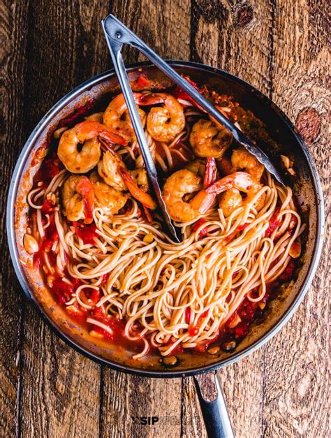 Shrimp Fra Diavolo With Linguine A Great Italian Pasta Recipe That Can