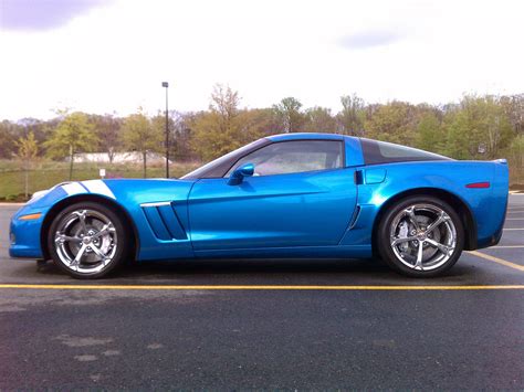 My 2010 Corvette Grand Sport In Jet Stream Blue A Discontinued Color