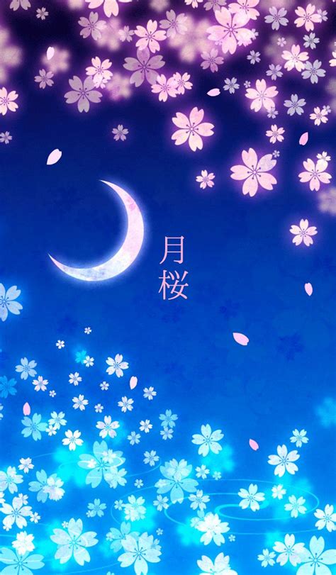 190 sakura hd wallpapers and background images. Moon Cherry Blossoms theme | Cherry blossom wallpaper ...