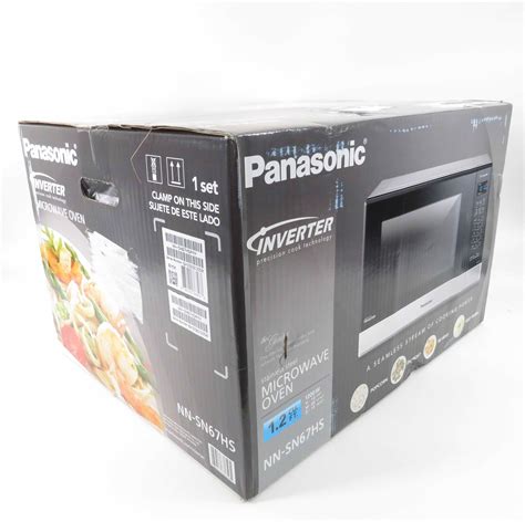 Panasonic Inverter Stainless Steel Microwave Oven Nn Sn67hs