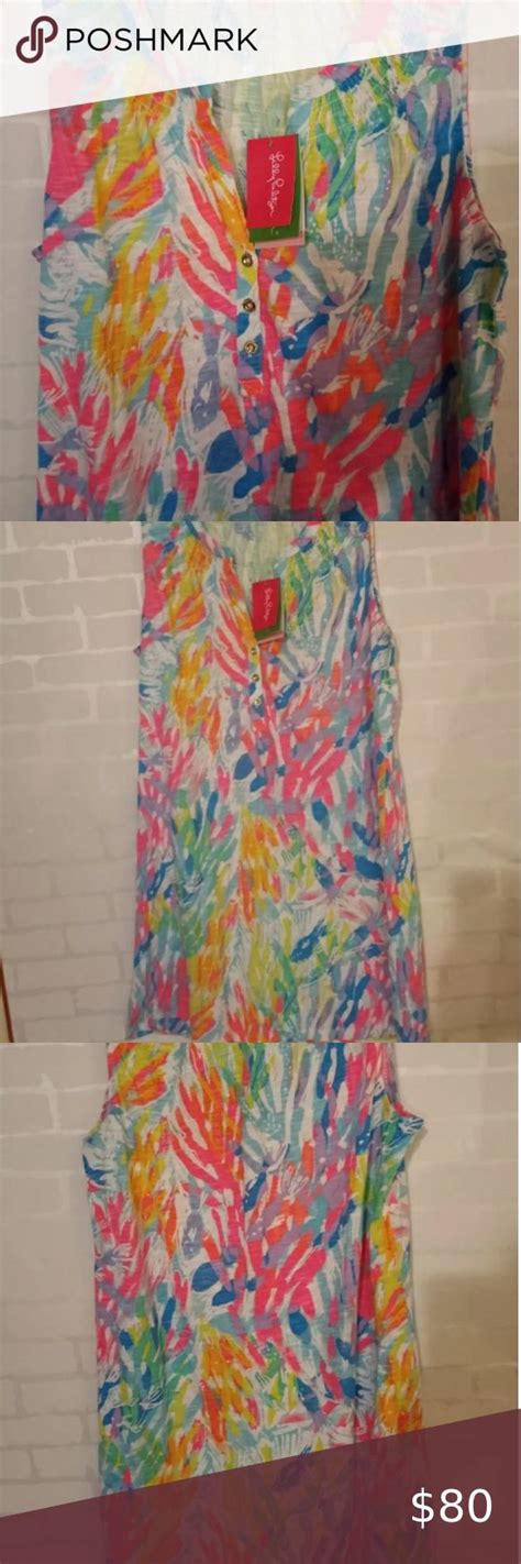 Nwt Lilly Pulitzer Essie Dress Sparkling Sands Lar Clothes Design