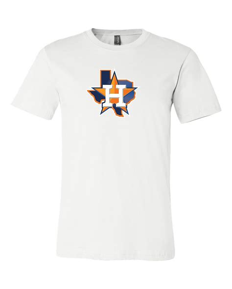 Houston Astros State Logo T Shirt Sportz For Less