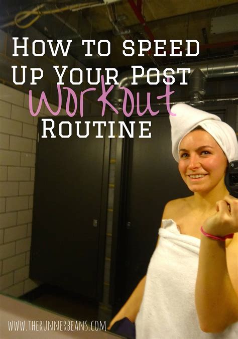 How I Streamlined My Post Workout Routine The Runner Beans
