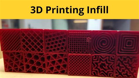 Guide To 3d Printing Infill Settings Its Pattern Percentage And