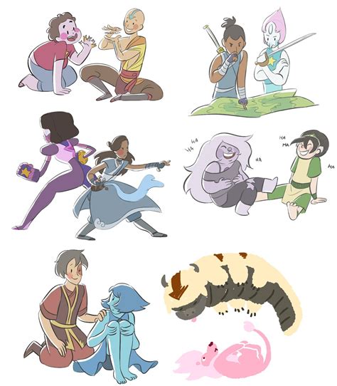 Steven Universe The Last Airbended The Heroes
