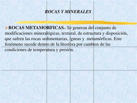 Ppt Rocas Y Minerales Powerpoint Presentation Free Download Id1333267