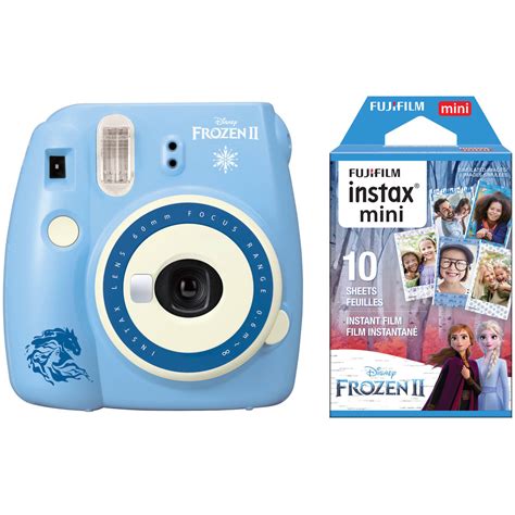 Fujifilm Instax Mini 9 Instant Film Camera With Film Kit Frozen