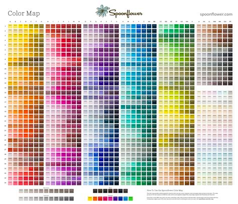Map Fabric Custom Fabric Color Palette Challenge