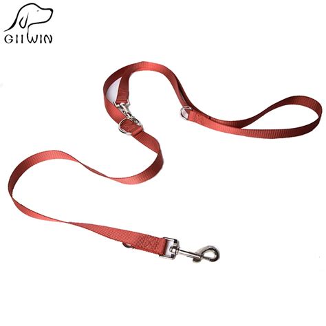 Giiwin Double Pet Dog Basic Leashes For Small Medium Dogs Breakaway