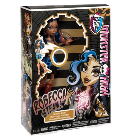 Monster High Robecca Steam Ghouls Alive Doll Mh Merch