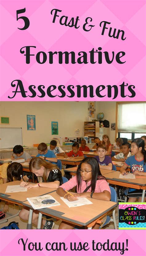 Owens Class Rules 5 Fast Formative Assessments