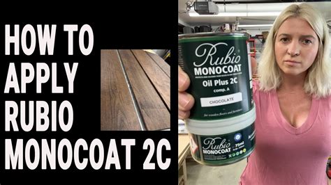 How To Apply Rubio Monocoat 2c My Favorite Finish For Furniture Color