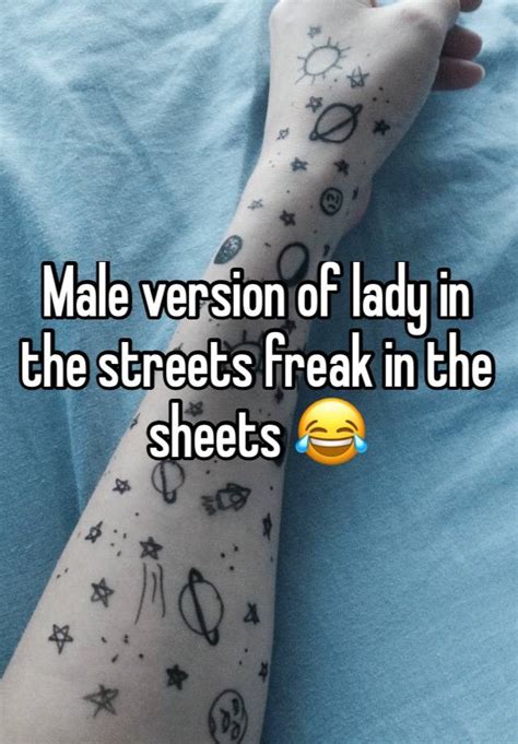 Male Version Of Lady In The Streets Freak In The Sheets 😂