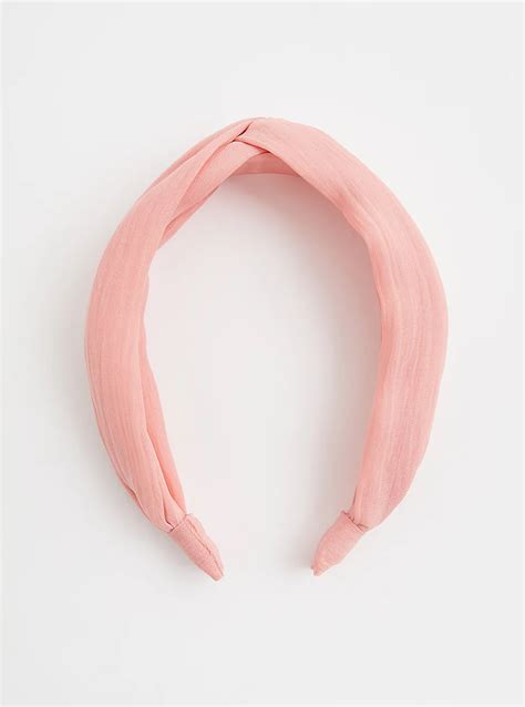 Plus Size Light Pink Knotted Headband Torrid