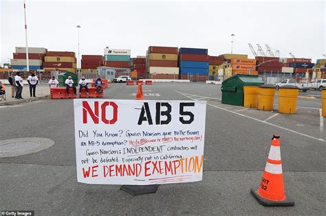 Trucker Strike At Port Of Oakland15 Container Ships Waiting To Dock