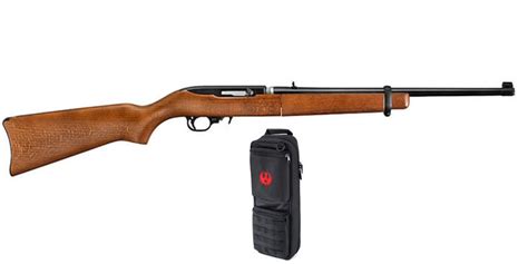 Ruger 1022 Takedown 22 Lr Autoloading Rifle With Beechwood Stock
