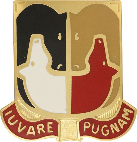 153rd Support Battalion Unit Crest Iuvare Pugnam