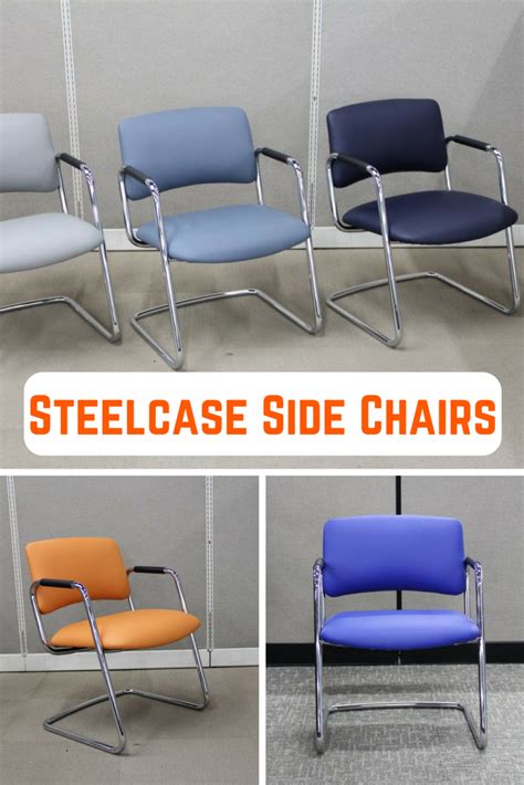 Crandall office furniture has been refurbishing office chairs since 2002 and is now the largest and most sophisticated office chair remanufacturer in the united states. Steelcase Side Chairs. These sled based guest chairs were ...