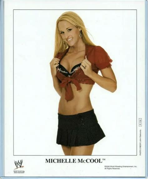 Wwe Michelle Mccool P 1132 Official Licensed Original 8x10 Promo Photo Rare 1199 Picclick