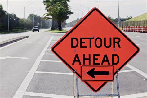 Detour Sign Stock Photos Pictures And Royalty Free Images Istock