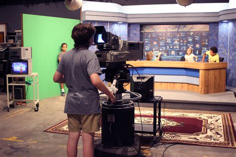 Television News Studio Texas Broadcast Museum