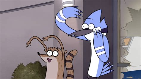 Image S6e16141 Mordecai And Rigby Going Oooohpng Regular Show