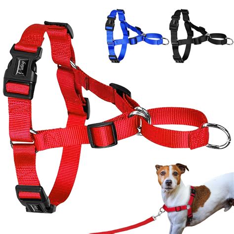 Easy Walking Dog Harness No Pulling Dog Harnesses Nylon Dogs Walking