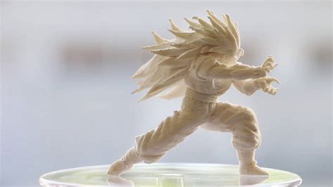 Dragon ball z 3d models. 3d printed Goku figure - YouTube