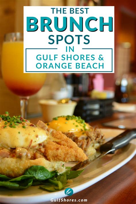 Best Brunch Spots at the Beach | Breakfast spot, Orange beach alabama