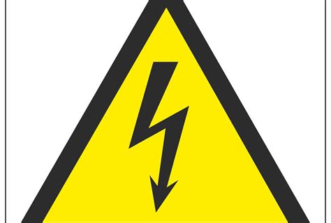 Some people call me hazard. Electrical Hazard Symbol - Linden Signs & Print