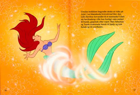 Walt Disney Book Scans The Little Mermaid The Story Of Princess