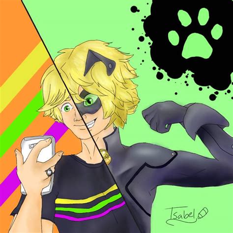 Adrien Agreste Cat Noir By Isabelloera On Deviantart