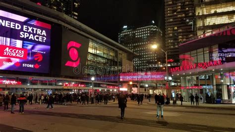 Scotiabank Arena Main Entrance Editorial Stock Photo Image Of City