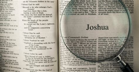 Why You Should Study the Book of Joshua - Bible Study