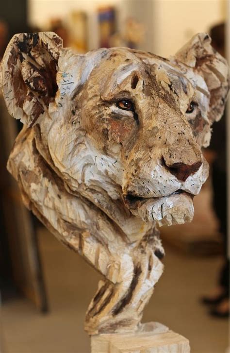 Artist Uses A Chainsaw To Transform Wood Into Stunning Sculptures Wood Carving Art Sculpture