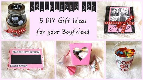 A unique gift not only shows your boyfriend how you feel, it is a tangible way you can communicate your feelings for him. 5 DIY Gift Ideas for Your Boyfriend! - YouTube