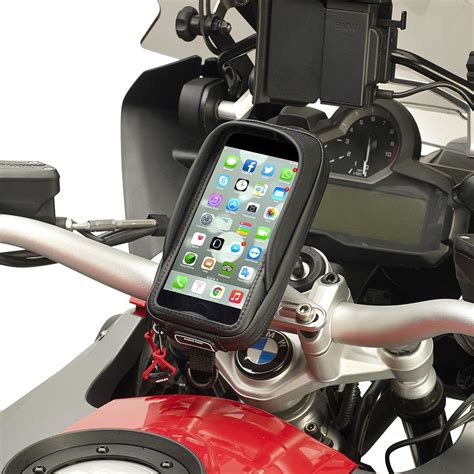 Givi S957b Universal Motorcycle Smartphone Holder Up To 6 Screen Phones