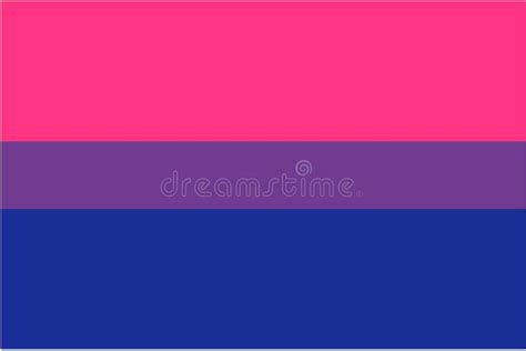 bandera bisexual del orgullo ilustración del vector ilustración de homosexual muchacha 107156993