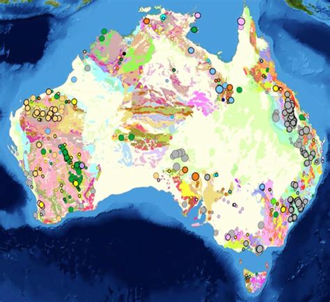 Mineral Systems Of Australia Geoscience Australia